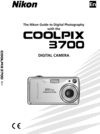 Thumbnail NIKON COOLPIX 3700 USER MANUAL