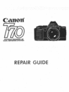 Thumbnail CANON T70 SERVICE MANUAL