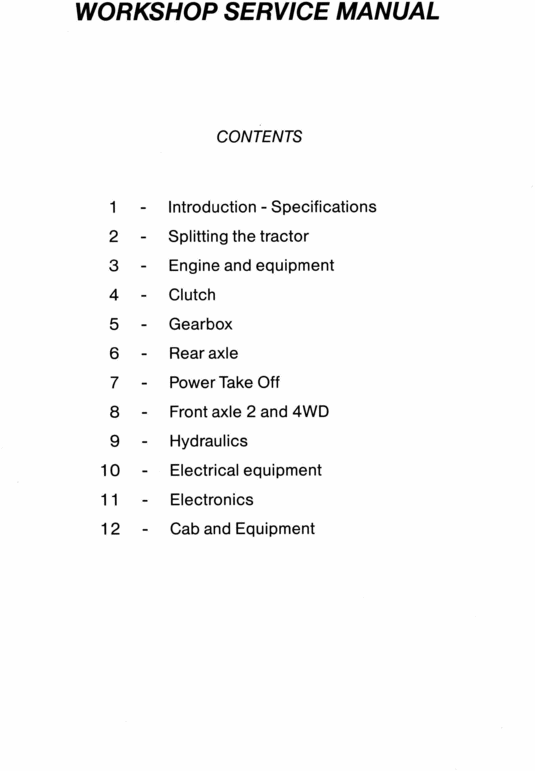 Product picture MASSEY 8100 SERVICE MANUAL